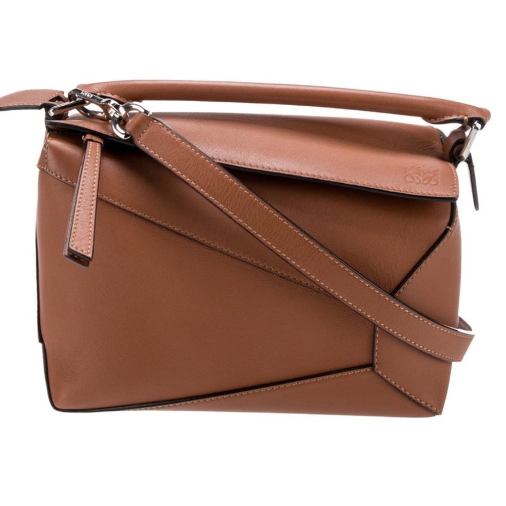 Loewe Brown Puzzle Edge Medium Purse with Adjustable Strap - Picture 4 of 8